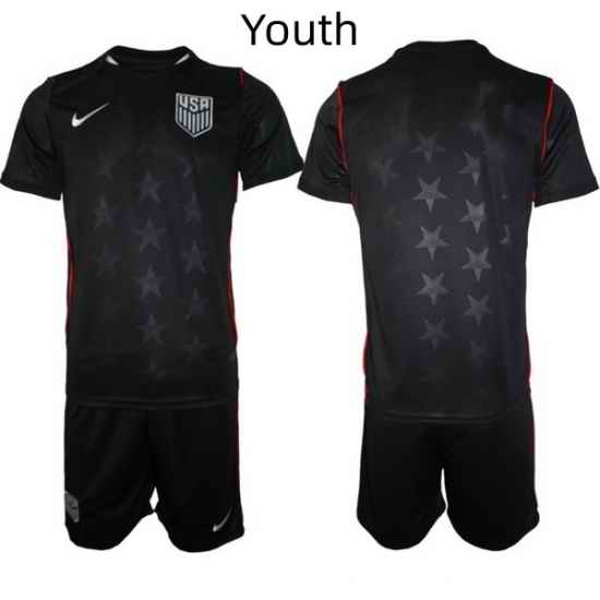 USA FIFA World Cup 2026 Navy Blue Soccer Jersey Blank